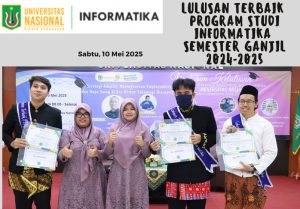 🎓 Selamat dan Sukses! 🎓 Atas Prestasi sebagai Lulusan Terbaik Program Studi Informatika