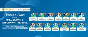 Selamat & Sukses Kepada Wisudawan Terbaik Periode I Tahun Akademik 2024/2025